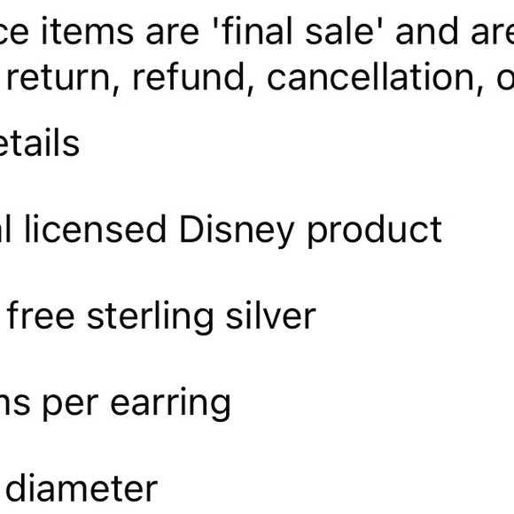 The Little Mermaid Silver Shell Earrings - Picture 9 of 14